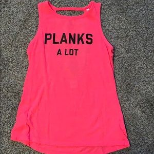 Workout tank top
